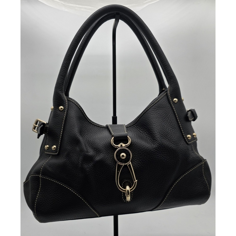 Dooney & Bourke Black Leather Satchel